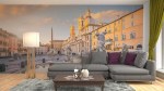 Woonkamer fotobehang Piazza Navona Rome Italie